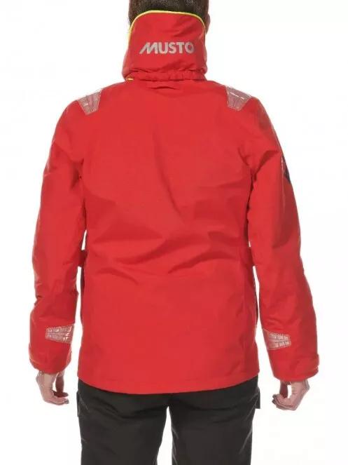 Musto Br1 Inshore Jkt  Fw női vitorlás kabát piros színben 3