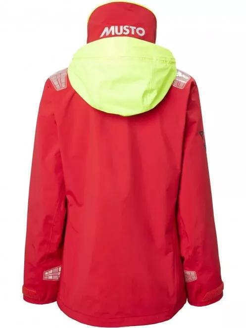 Musto Br1 Inshore Jkt  Fw női vitorlás kabát piros színben 8