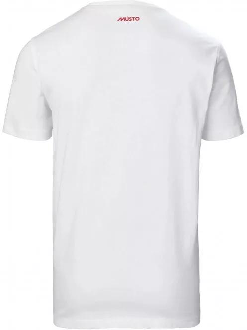 Musto Ocean Born Ss Tee férfi rövid ujjú póló fehér színben 3