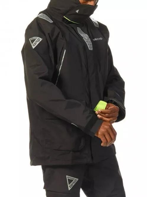 Musto Br2 Offshore Jkt 2.0 férfi vitorlás kabát fekete színben 4