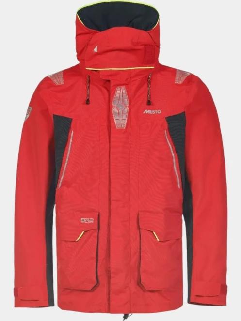 Musto Br2 Offshore Jkt 2.0 férfi vitorlás kabát piros színben 2