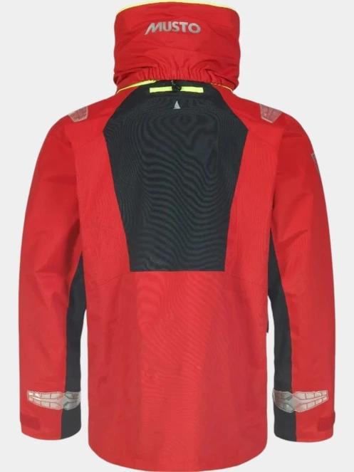 Musto Br2 Offshore Jkt 2.0 férfi vitorlás kabát piros színben 3
