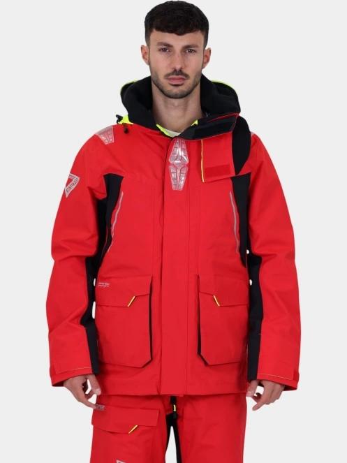 Musto BR2 Offshore Jkt 2.0 férfi vitorlás kabát piros színben 2