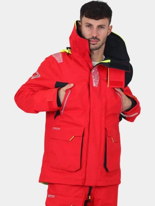 Musto BR2 Offshore Jkt 2.0 férfi vitorlás kabát piros színben 8