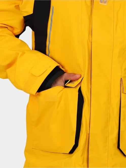 Musto BR2 Offshore Jkt 2.0 férfi vitorlás kabát sárga színben 5