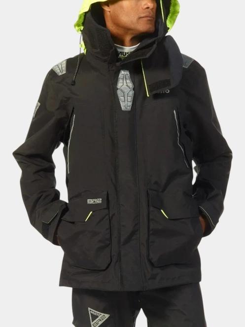Musto BR2 Offshore Jkt 2.0 férfi vitorlás kabát fekete színben 2