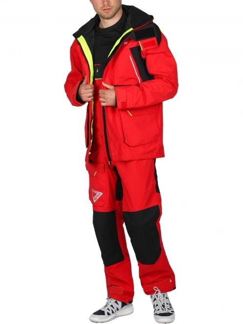 Musto Br2 Offshore Trs 2.0 férfi vitorlás overál piros színben 5