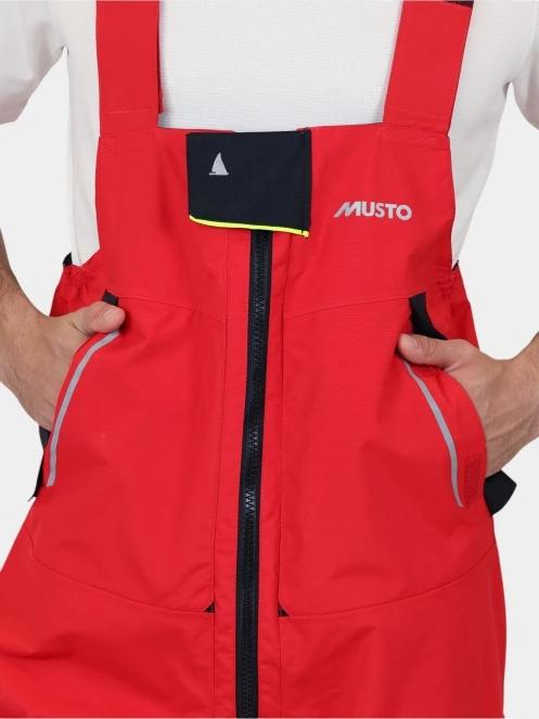 Musto BR2 Offshore Trs 2.0 férfi vitorlás overál piros színben 8