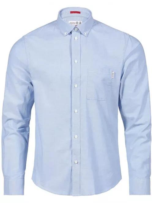 Musto Ess Ls Oxford Shirt férfi hosszú ujjú ing világoskék színben 2
