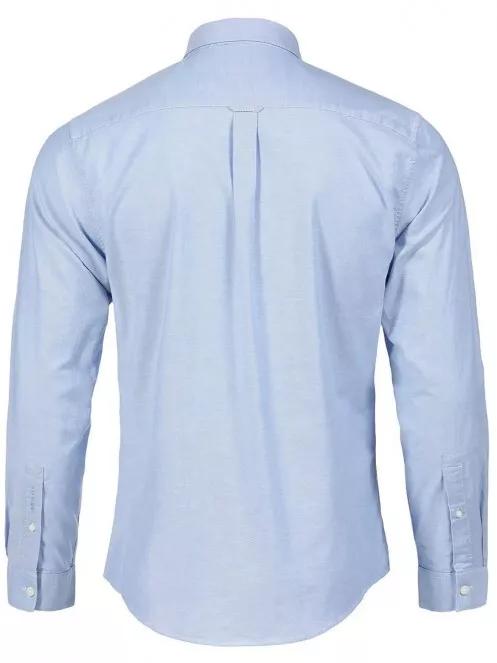 Musto Ess Ls Oxford Shirt férfi hosszú ujjú ing világoskék színben 3