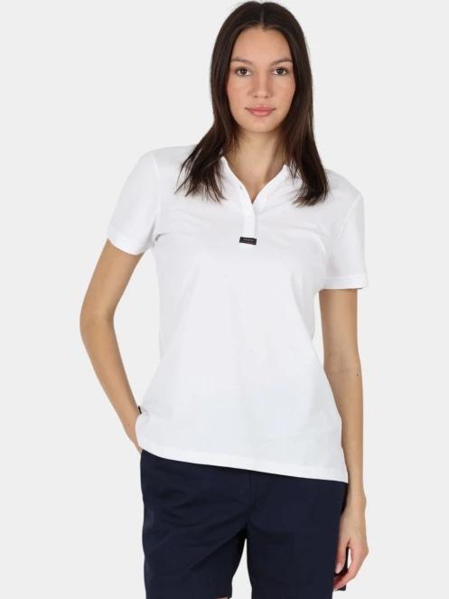 Musto W Ess Pique Polo női galléros póló fehér színben 2
