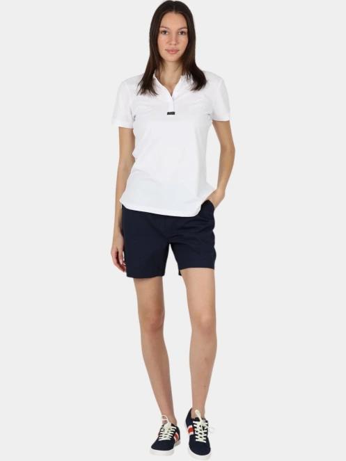 Musto W Ess Pique Polo női galléros póló fehér színben 5
