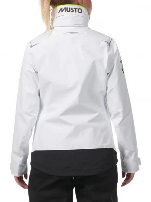 Musto W Br1 Solent Jkt női vitorlás kabát fehér színben 4