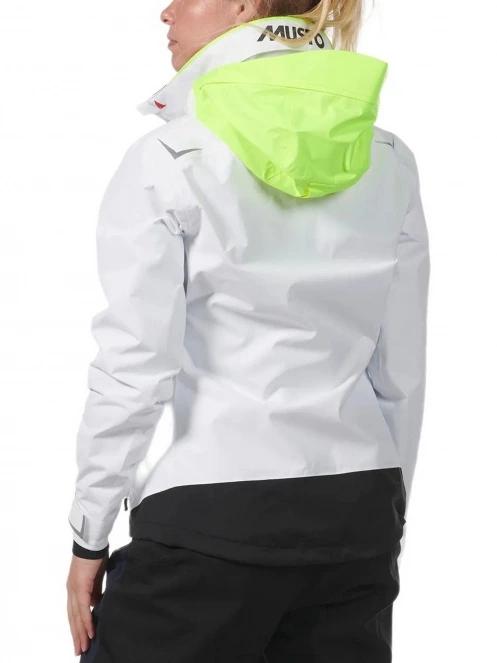 Musto W Br1 Solent Jkt női vitorlás kabát fehér színben 7