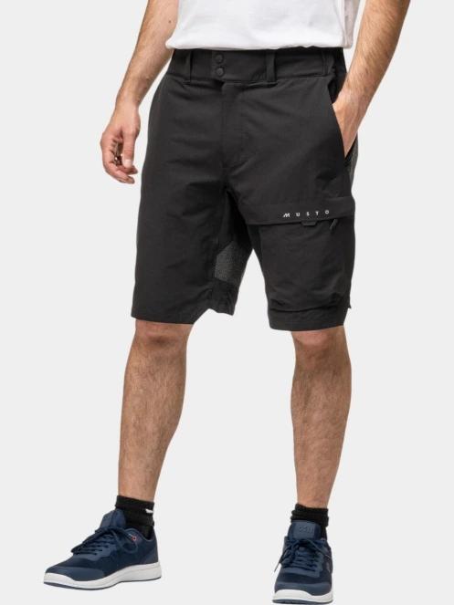 Musto M Evo Perf Stretch Short férfi vitorlás rövidnadrág fekete színben 2