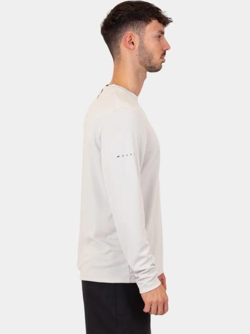 Musto M Evo Crew Sunblock Ls Tee férfi hosszú ujjú sport póló szürke színben 3