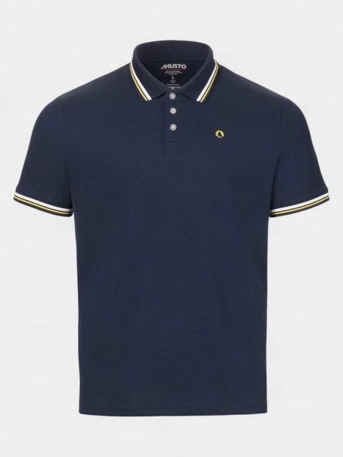 Musto M Evo Pro Lite Ss Polo 2.0 férfi galléros póló sötétkék színben 6