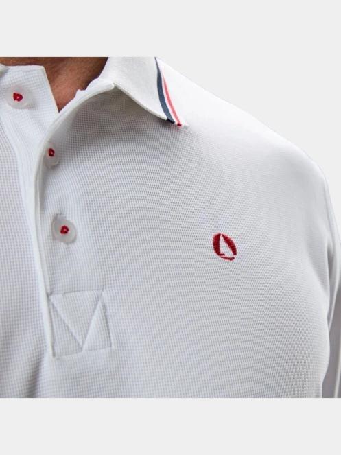 Musto M Evo Pro Lite SS Po férfi galléros póló fehér színben 5
