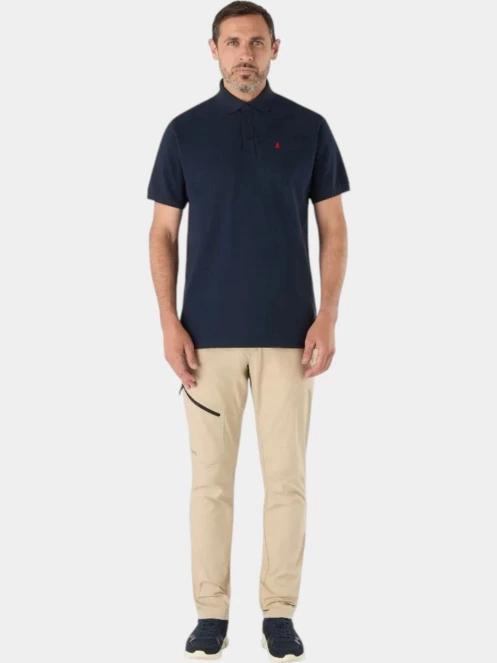 Musto M Original Ss Polo férfi galléros póló sötétkék színben 2