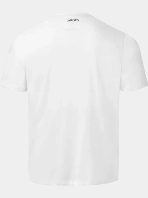 Musto M Flag Ss Tee férfi rövid ujjú póló fehér színben 7