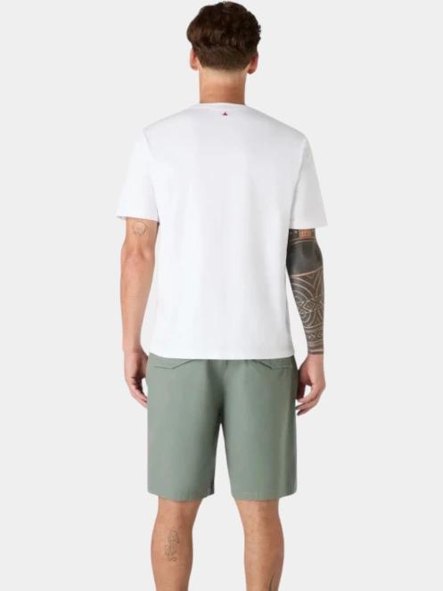 Musto M Classic SS Tee férfi rövid ujjú póló fehér színben 3
