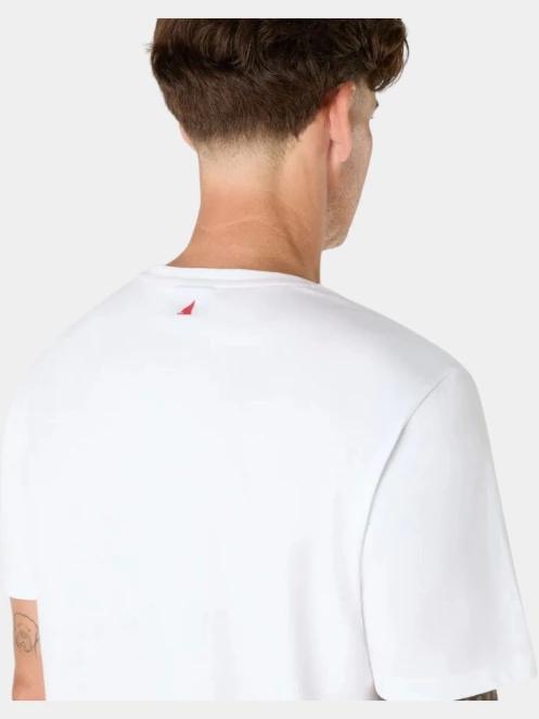 Musto M Classic SS Tee férfi rövid ujjú póló fehér színben 5