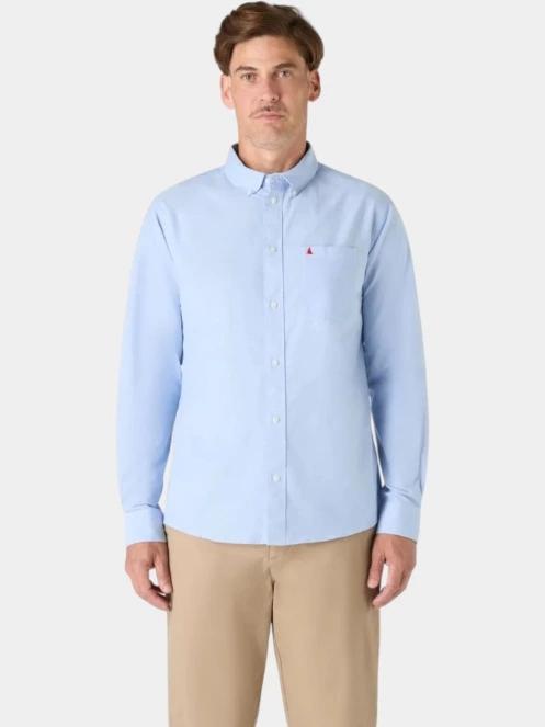 Musto M Original Oxford SH férfi hosszú ujjú ing világoskék színben 2