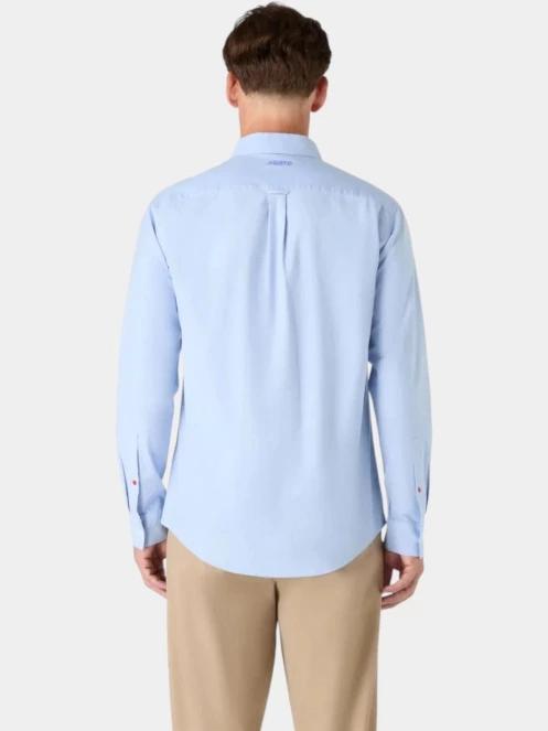 Musto M Original Oxford SH férfi hosszú ujjú ing világoskék színben 3