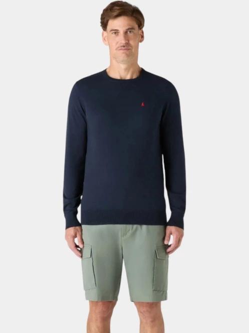 Musto M Original Lite Crew férfi pulóver sötétkék színben 2