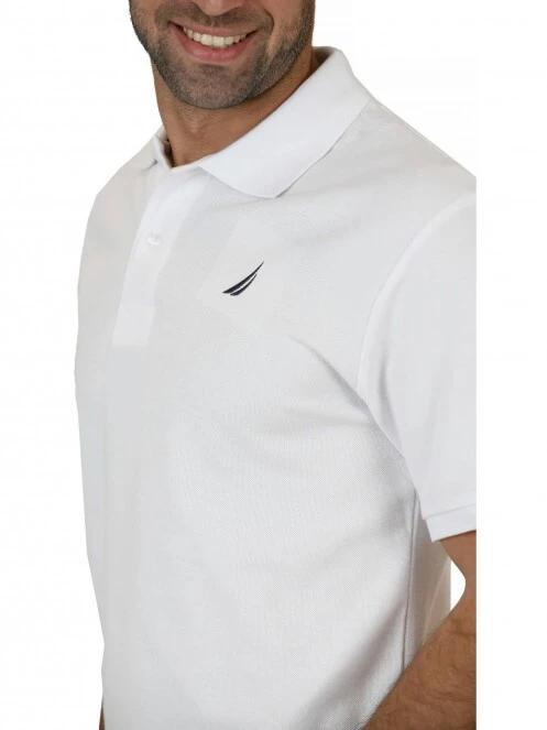 Nautica Calder Polo Shirt férfi galléros póló fehér színben 6
