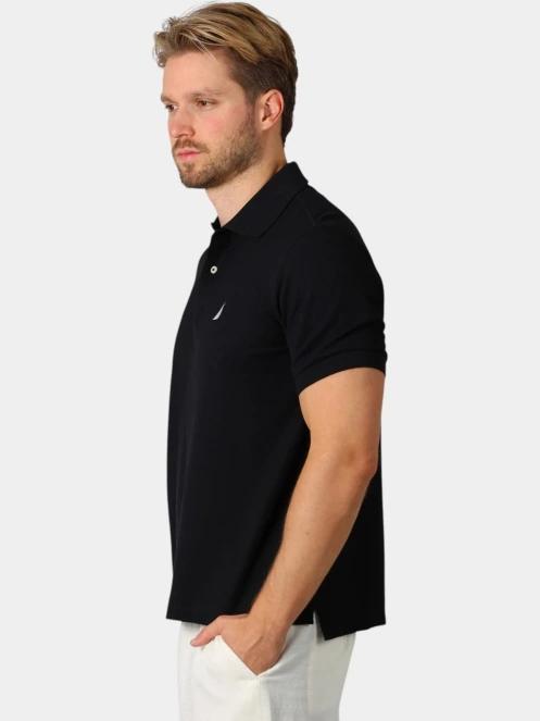 Nautica Cabin Polo Shirt férfi galléros póló fekete színben 3