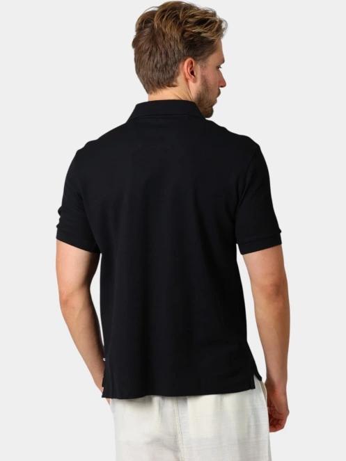 Nautica Cabin Polo Shirt férfi galléros póló fekete színben 4