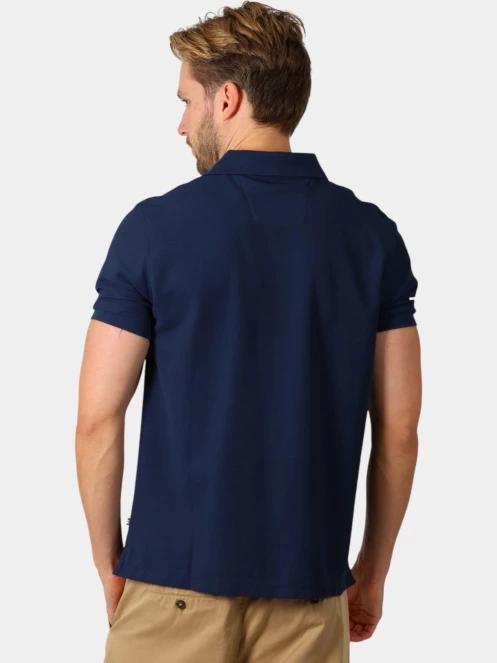 Nautica Cabin Polo Shirt férfi galléros póló sötétkék színben 4