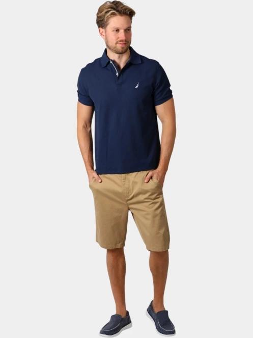 Nautica Cabin Polo Shirt férfi galléros póló sötétkék színben 5