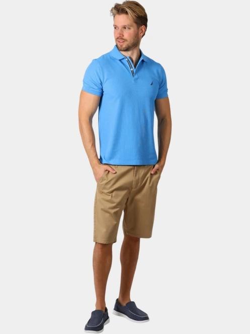 Nautica Cast Polo Shirt férfi galléros póló világoskék színben 5