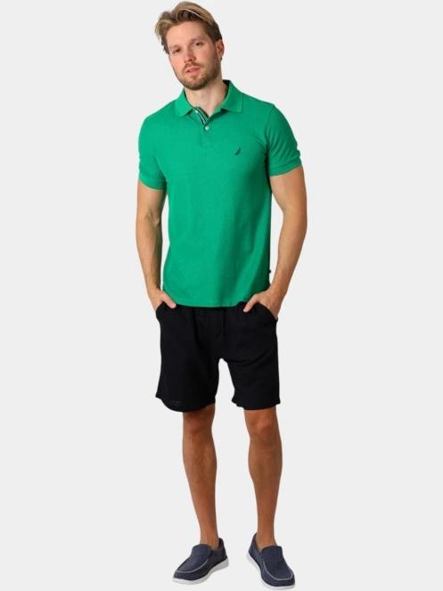Nautica Cast Polo Shirt férfi galléros póló zöld színben 5