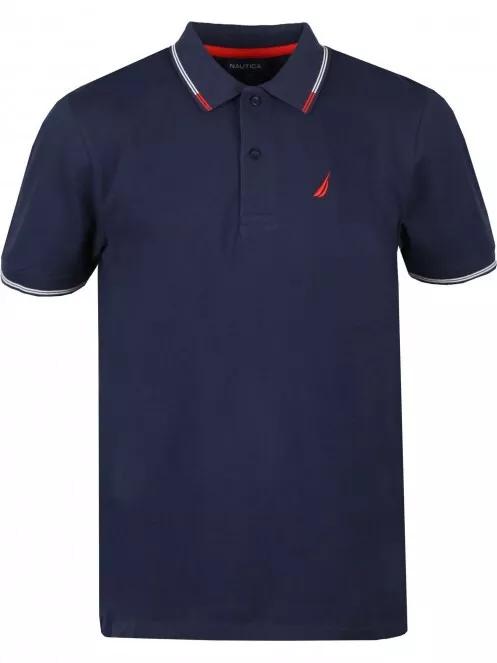 Nautica Locke Polo Shirt férfi galléros póló sötétkék színben 2