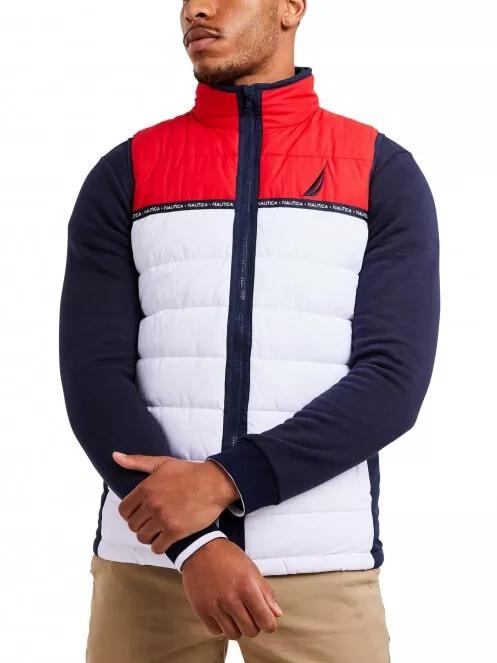 Nautica Altair Gilet férfi mellény fehér színben 2