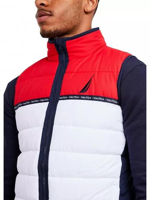 Nautica Altair Gilet férfi mellény fehér színben 5