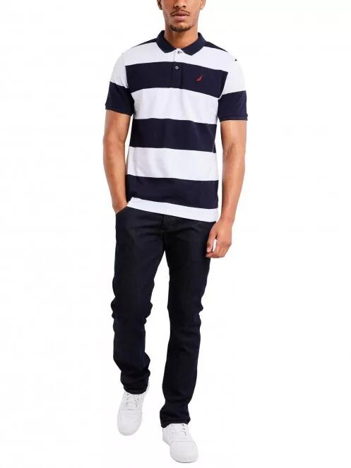 Nautica Zach Polo Shirt férfi galléros póló sötétkék színben 4