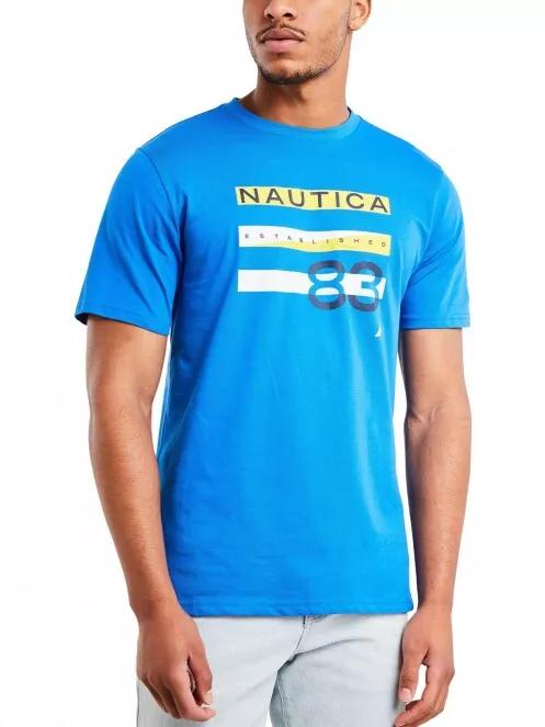 Nautica Gull T-Shirt férfi rövid ujjú póló kék színben 2