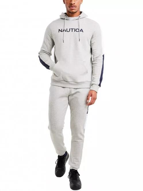 Nautica Bourne OH Hoody férfi kapucnis pulóver szürke színben 4