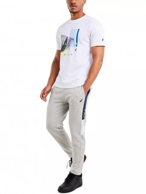 Nautica Raif Jog Pant férfi tréning nadrág szürke színben 4