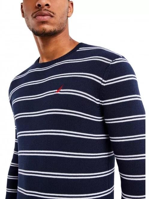 Nautica Destan Knitwear férfi pulóver sötétkék színben 4