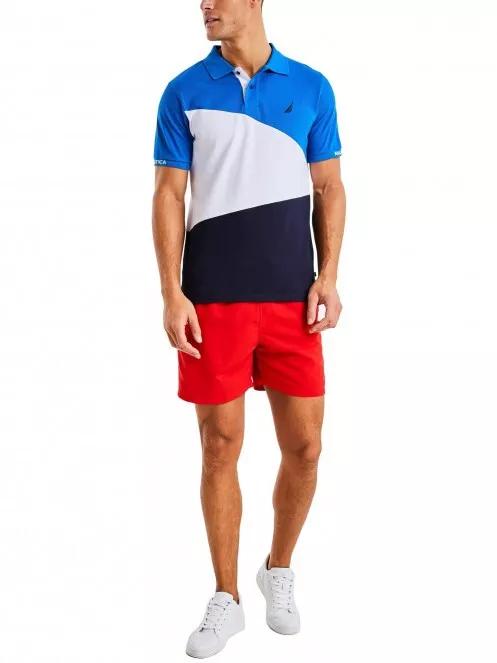 Nautica Fane Polo Shirt férfi galléros póló kék színben 4