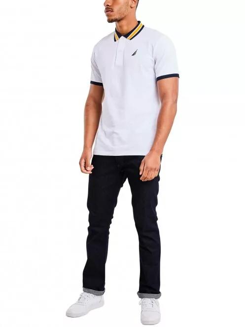 Nautica Phila Polo Shirt férfi galléros póló fehér színben 4