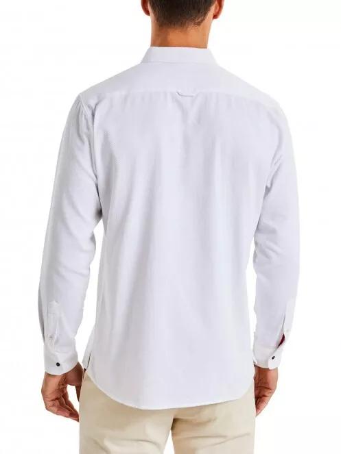Nautica Tidwell LS Shirt férfi hosszú ujjú ing fehér színben 3