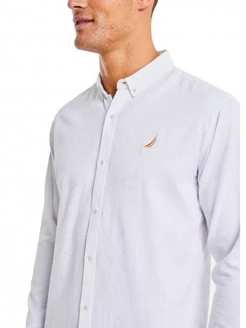 Nautica Tidwell LS Shirt férfi hosszú ujjú ing fehér színben 5