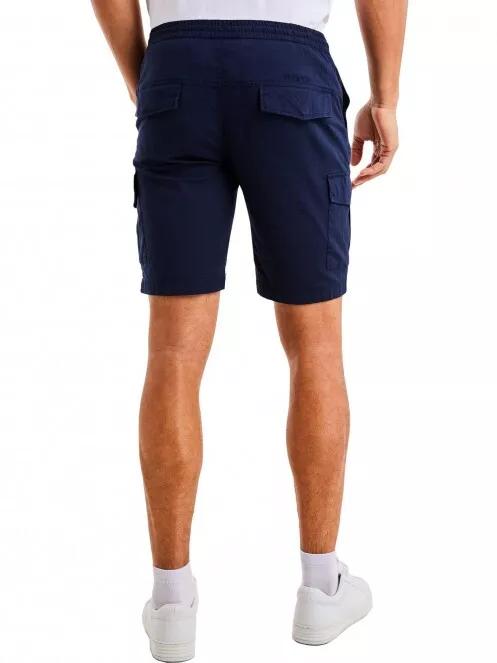 Nautica Lauder Cargo Short férfi rövidnadrág sötétkék színben 3
