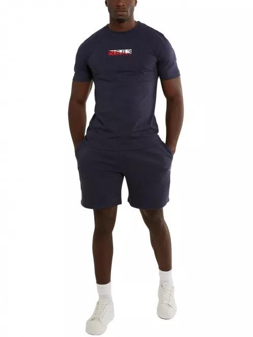Nautica Lancer T-Shirt férfi rövid ujjú póló sötétkék színben 5